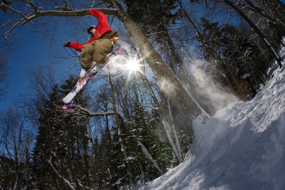 Skiing