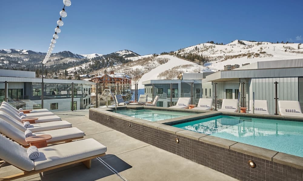 Rooftop pool
