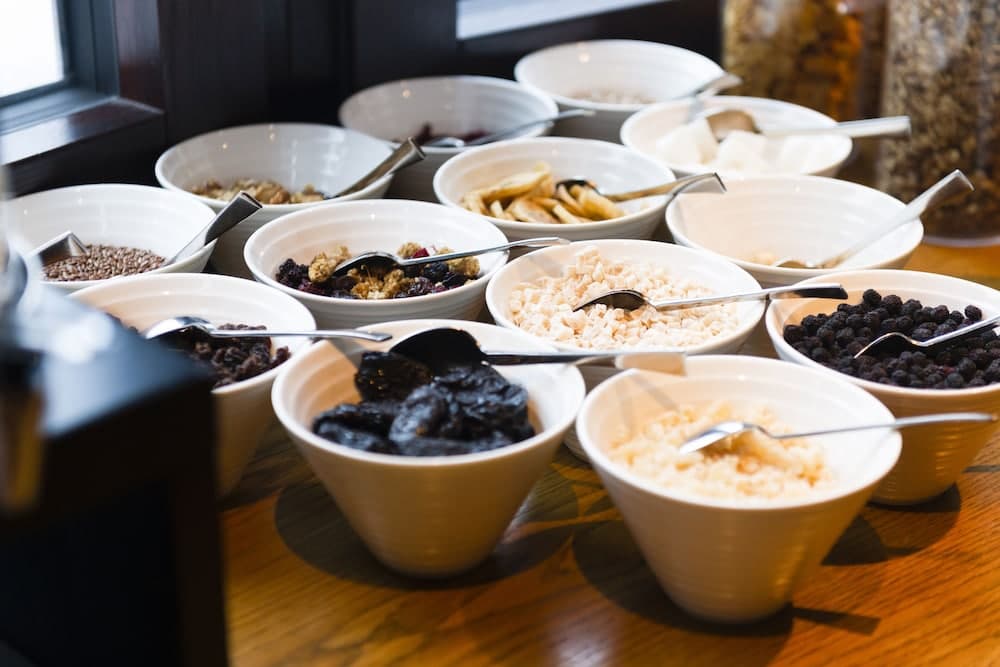 Breakfast buffet
