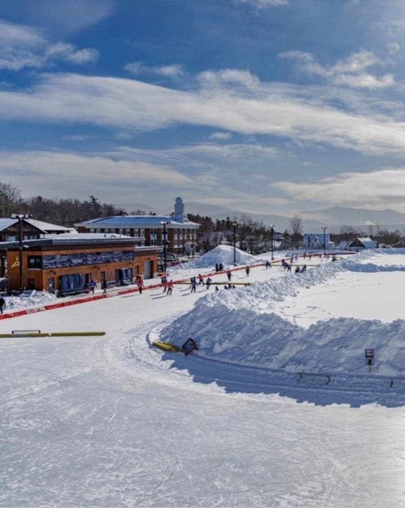 Ice skating