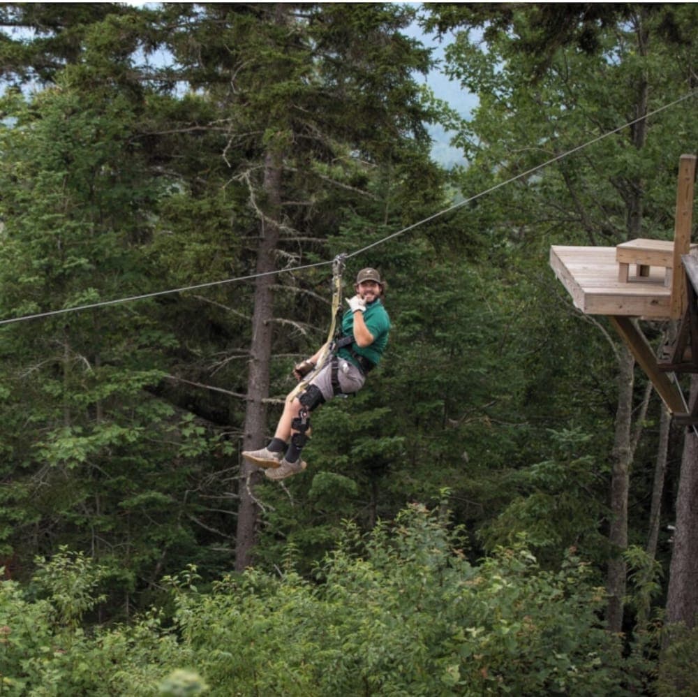 Ziplining