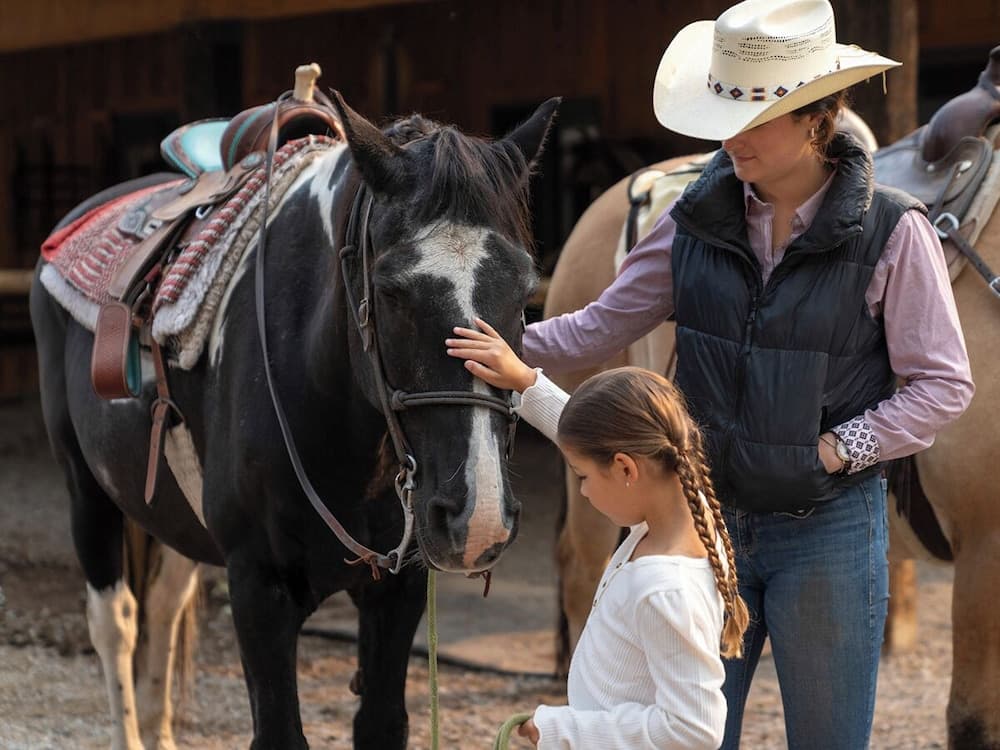 Horseback riding