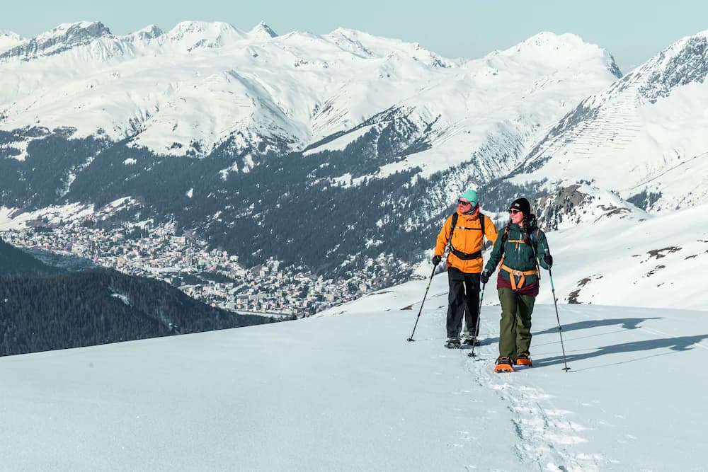 Snowshoeing
