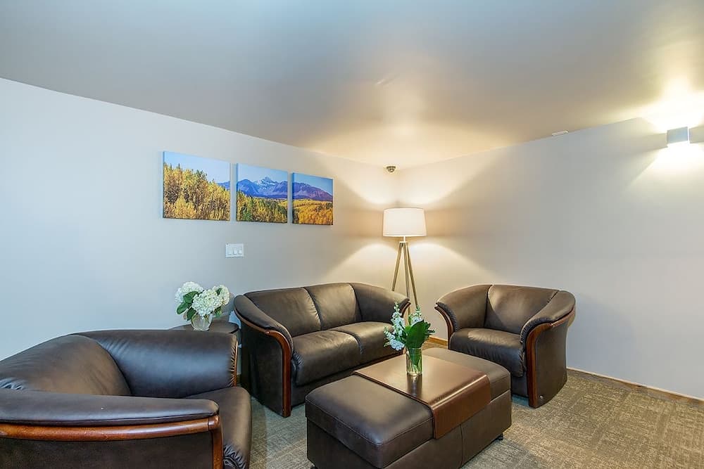 Lobby sitting area
