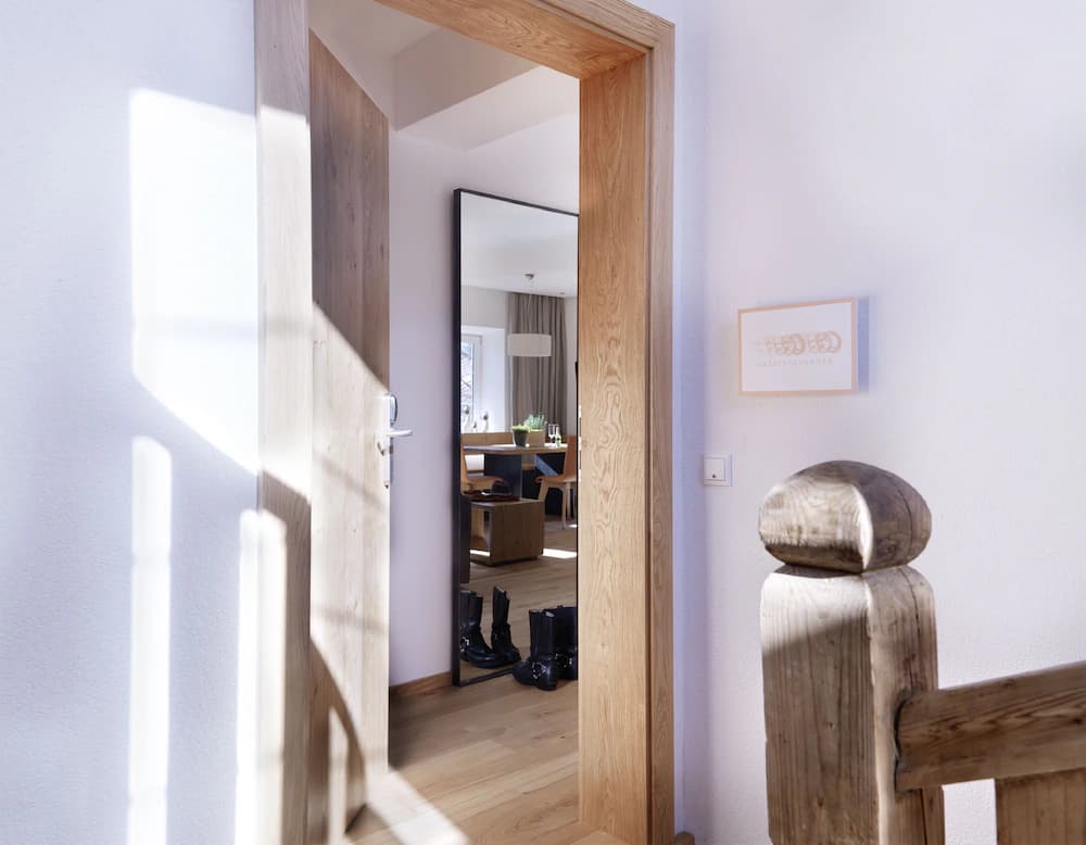Interior entrance
