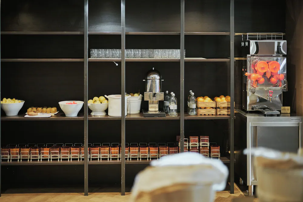 Breakfast buffet