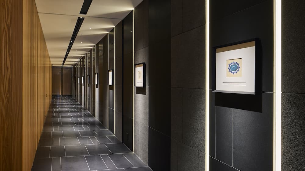 Interior entrance