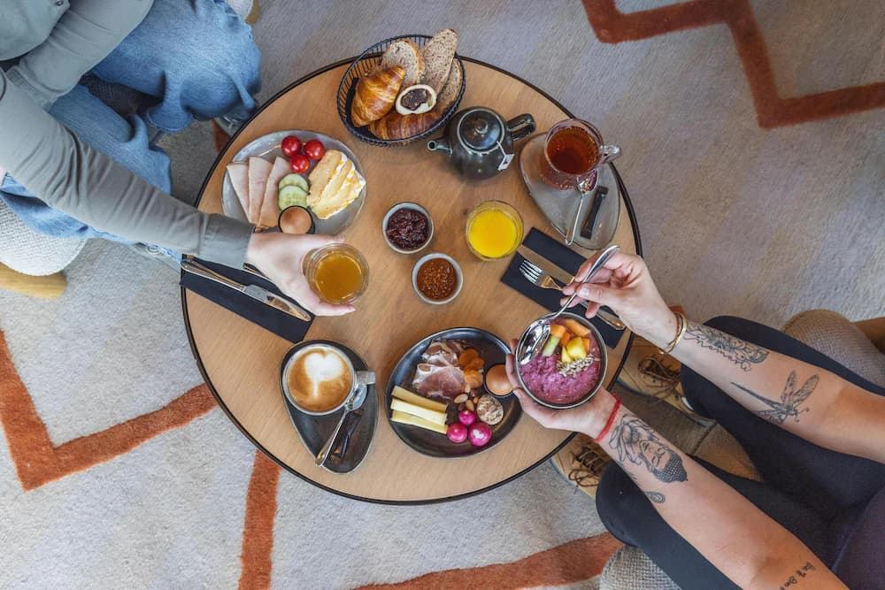 Breakfast area