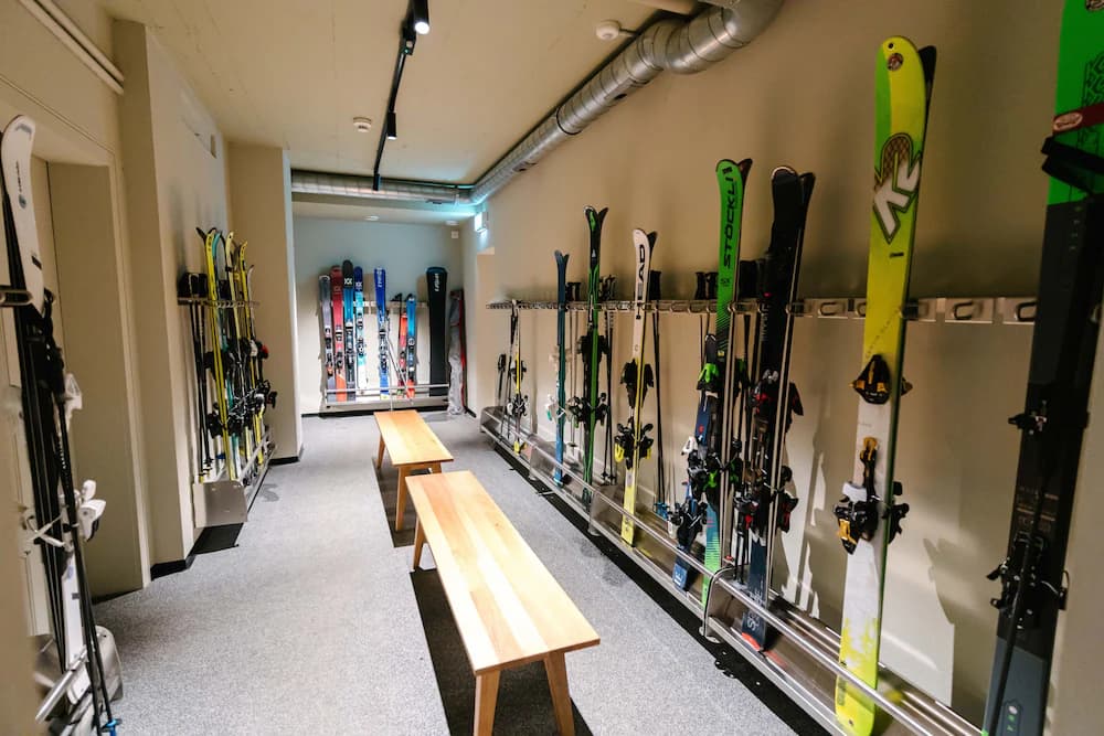 Skiing
