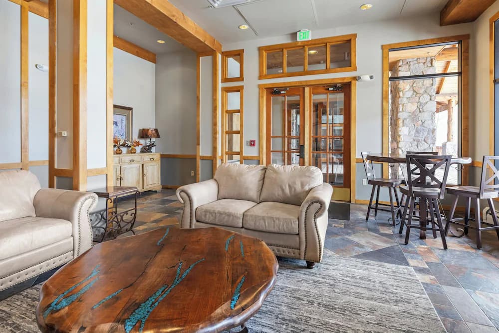 Lobby sitting area