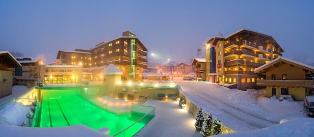 Lobby of Alpinresort ValSaa - Sport & Spa