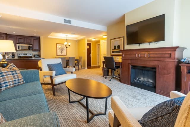 Lobby of The Residences at Sun Peaks Grand