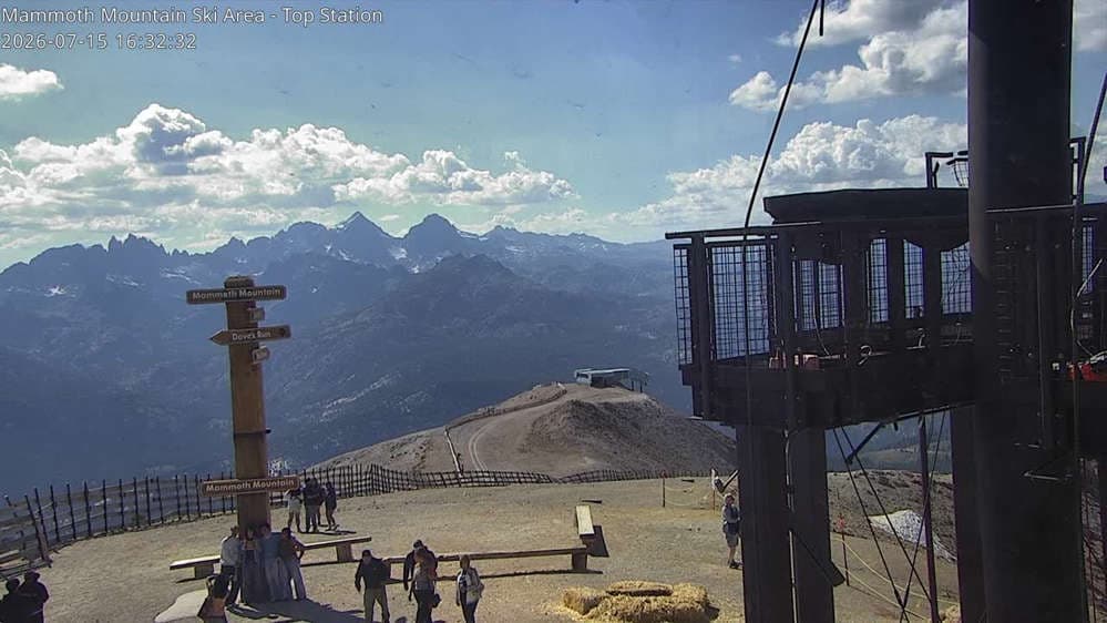 Mammoth Mountain - Top of Sierra Webcam