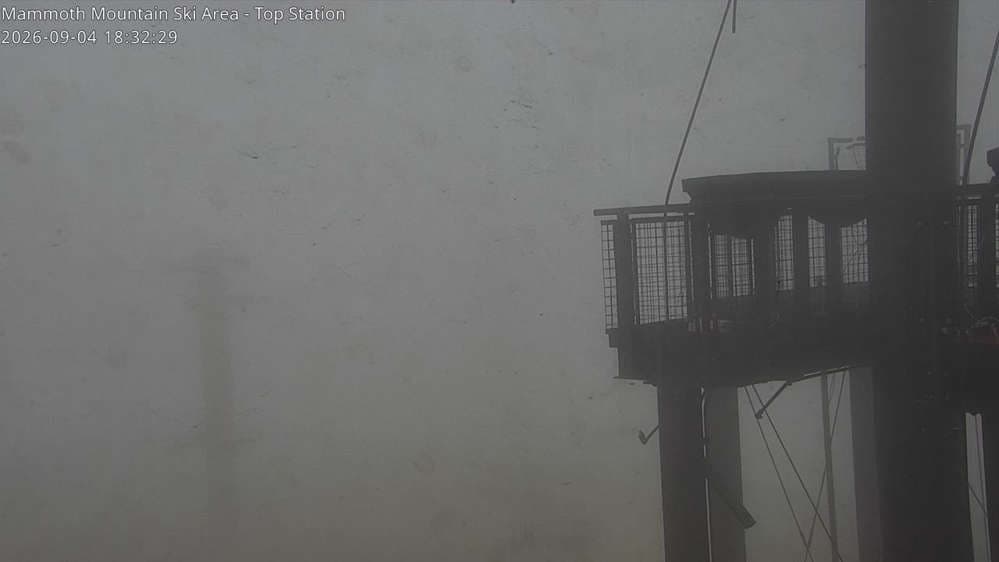 Mammoth Mountain - Top of Sierra Webcam