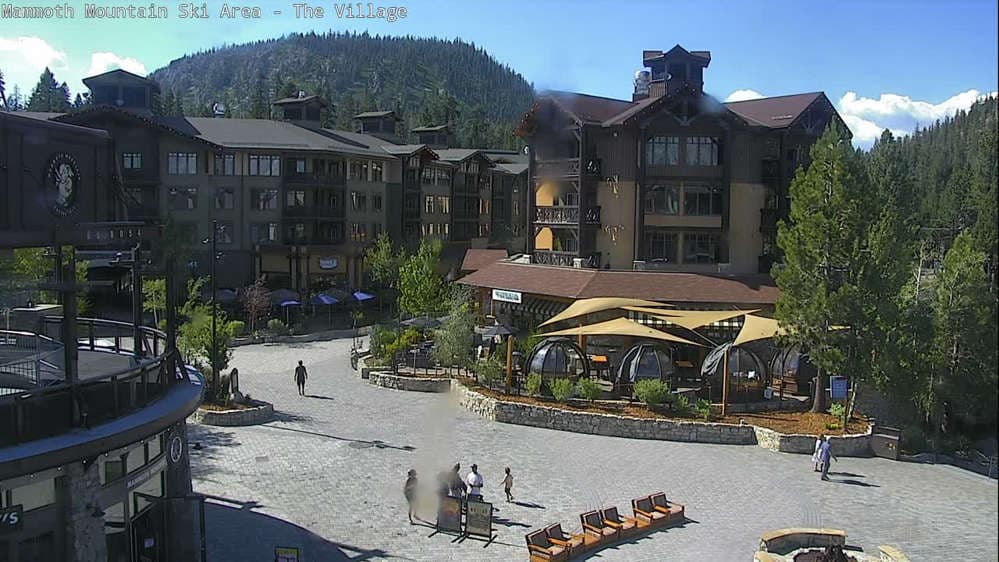 Mammoth Mountain - Village Cam Village