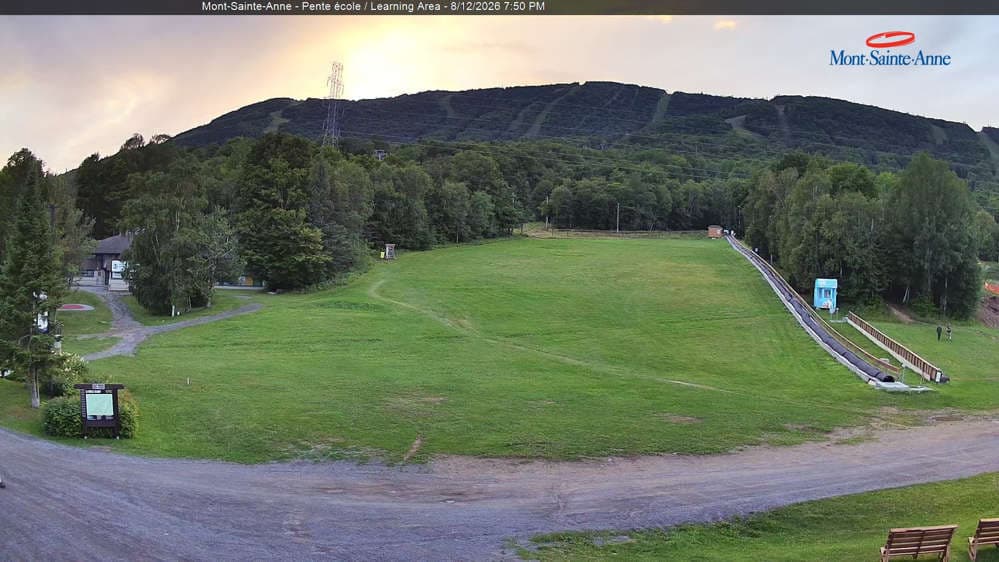 Mont Sainte-Anne - Learning zone Webcam