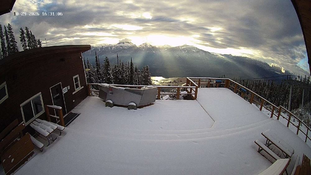 Revelstoke: Top of Upper Gondola Cam