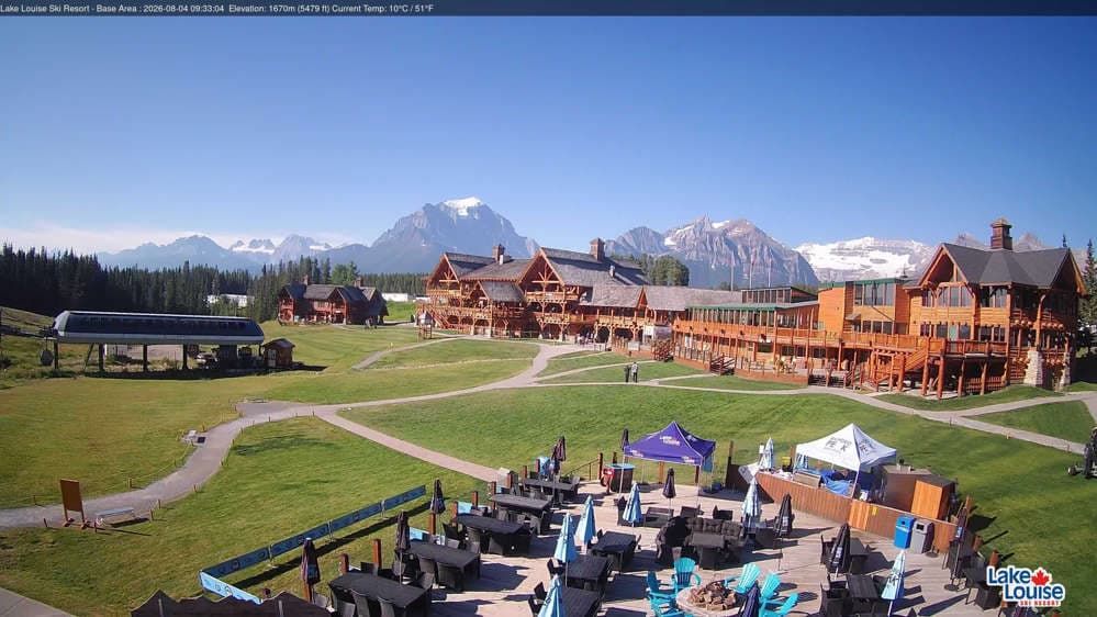 Lake Louise Mountain Kokanee Cabin Cam