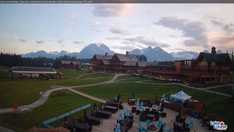 Lake Louise Mountain Kokanee Cabin Cam
