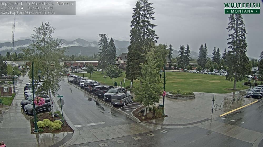 Whitefish - Whitefish Depot Park Webcam