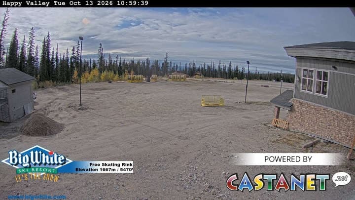 Big White Ski Resort Happy Valley Cam