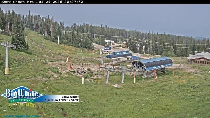 Big White Ski Resort Snow Ghost Cam