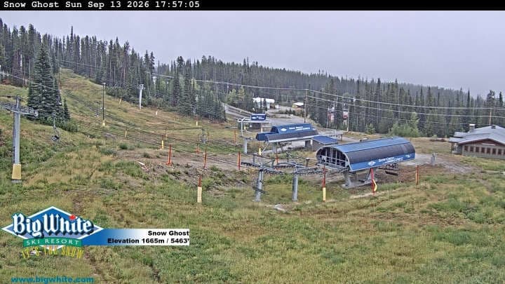Big White Ski Resort Snow Ghost Cam