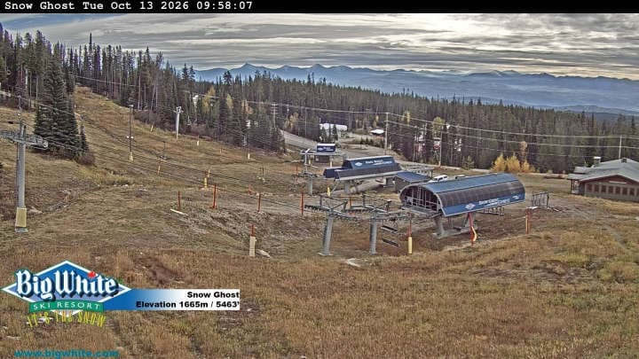 Big White Ski Resort Snow Ghost Cam