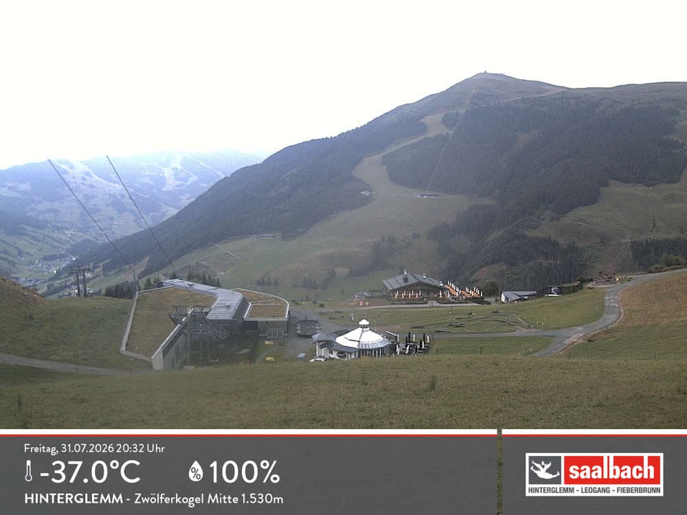 Webcam Saalbach Zwölferkogel Mittelstation