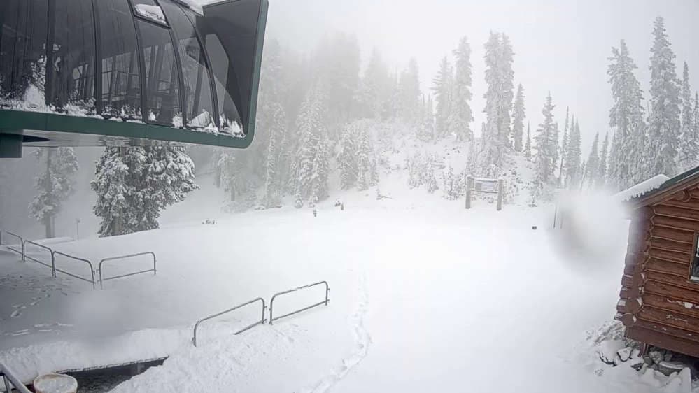 Top of Crest Lift - Brighton Ski Resort