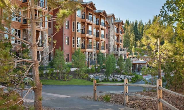 Lobby of Hyatt Vacation Club at Northstar Lodge, Lake Tahoe